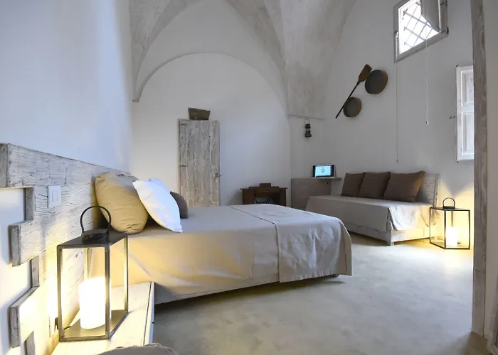 B&B Palazzo Castriota 알레지오